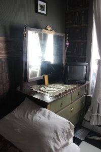 One of the haunted mirrors.