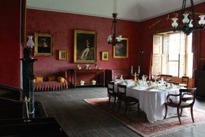 Hyde Hall dining room.